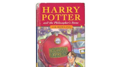 Venden una primera edición de 'Harry Potter y la piedra filosofal' por un valor de 118.000 euros
