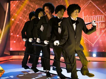 Pilar Rubio se convierte en The Jackson 5 en 'El Hormiguero 3.0' Pilar Rubio se convierte en The Jackson 5 en 'El Hormiguero 3.0'
