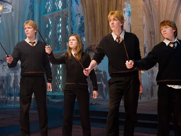 Los hermanos Weasley en Hogwarts Los hermanos Weasley en Hogwarts