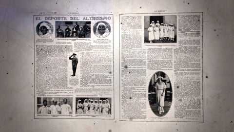 Las Damas Enfermeras, musas de la prensa