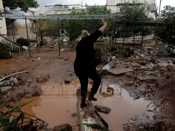 Lluvias torrenciales en Grecia Lluvias torrenciales en Grecia