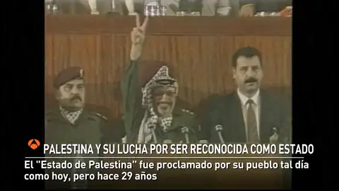 Casi tres décadas de lucha palestina por ser reconocida como Estado Casi tres décadas de lucha palestina por ser reconocida como Estado