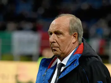 Gian Piero Ventura durante un encuentro con Italia Gian Piero Ventura durante un encuentro con Italia