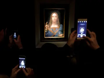Un cuadro de Da Vinci, subastado en Nueva York por más de 380 millones de euros Un cuadro de Da Vinci, subastado en Nueva York por más de 380 millones de euros