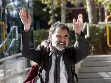 El líder de Òmnium Cultural Jordi Cuixart El líder de Òmnium Cultural Jordi Cuixart