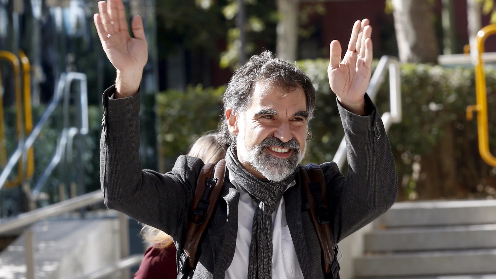 El líder de Òmnium Cultural Jordi Cuixart El líder de Òmnium Cultural Jordi Cuixart
