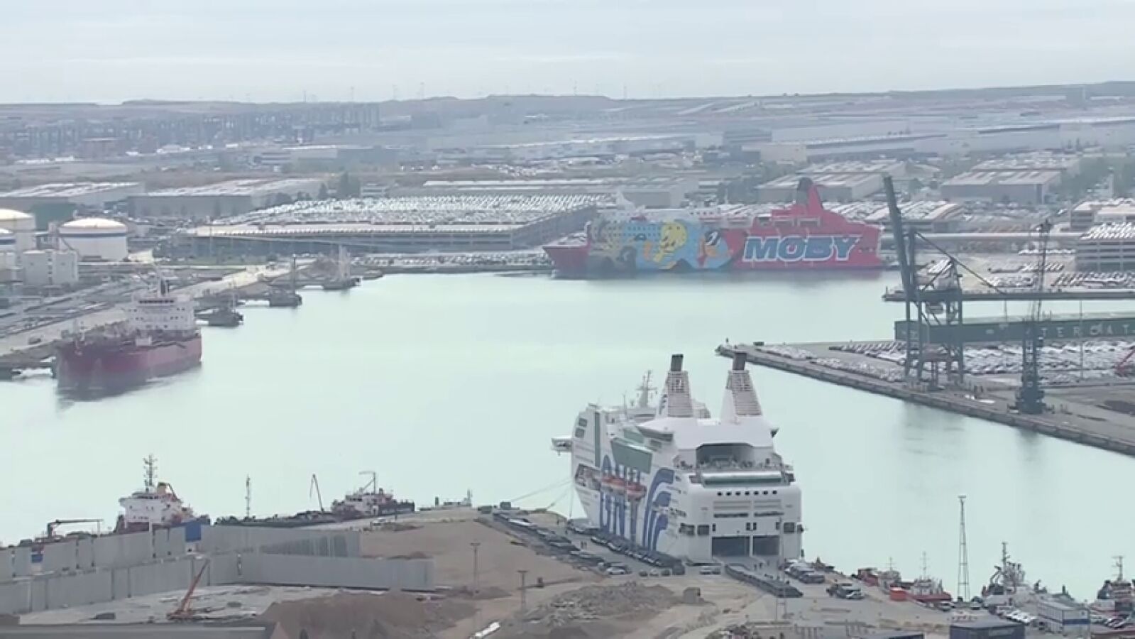 El crucero policial, conocido como 'Piolín', zarpa desde Tarragona