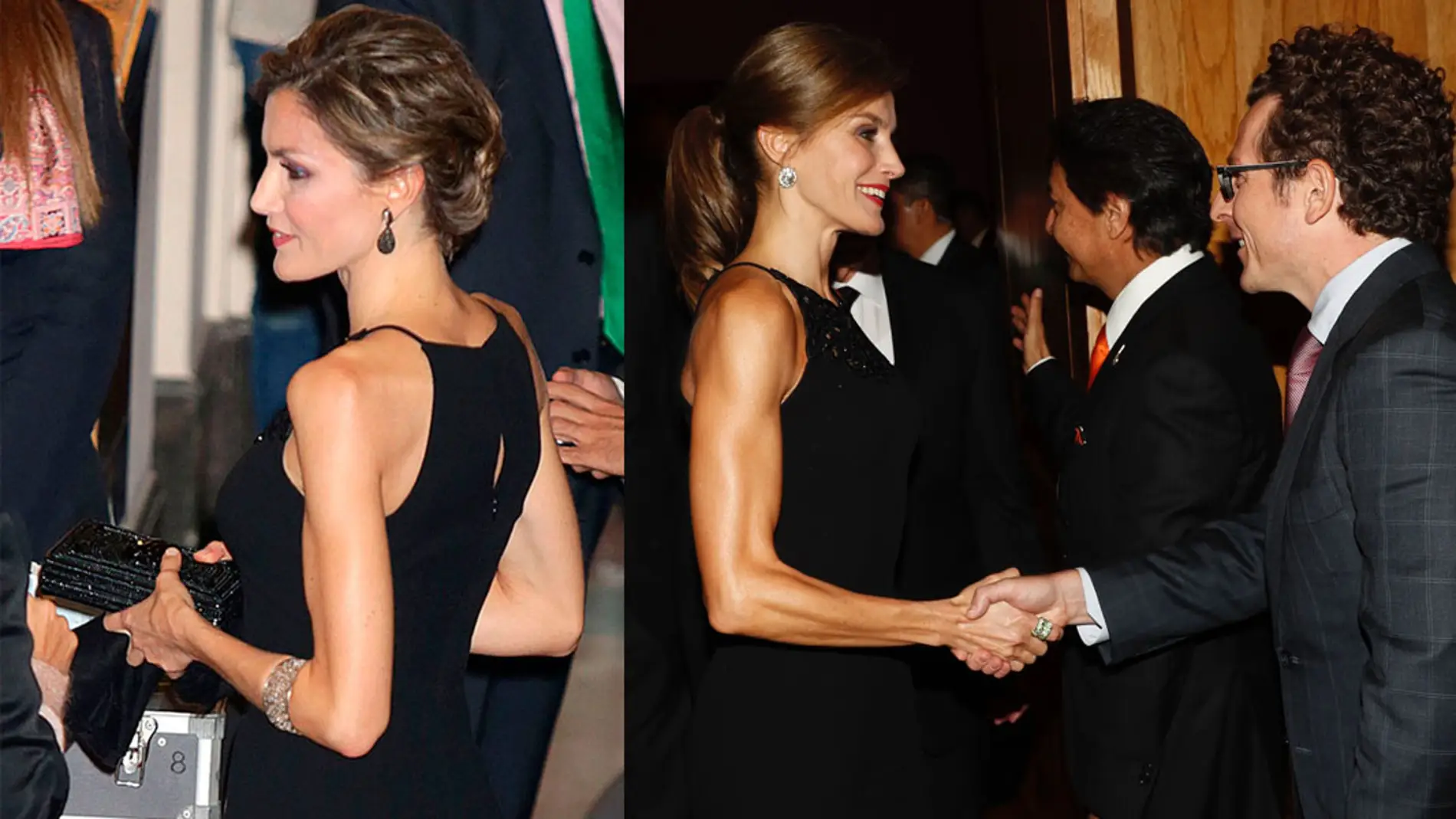 La transformación de los brazos de la reina Letizia