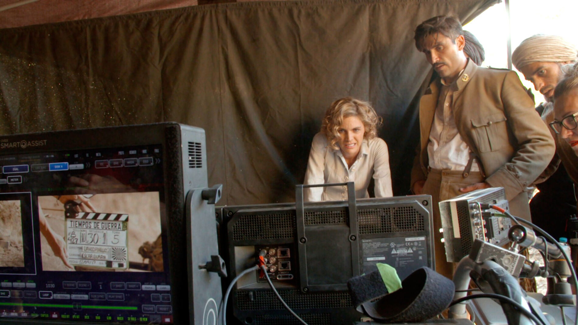 Nos colamos en el rodaje de la fuga de Fidel y Julia