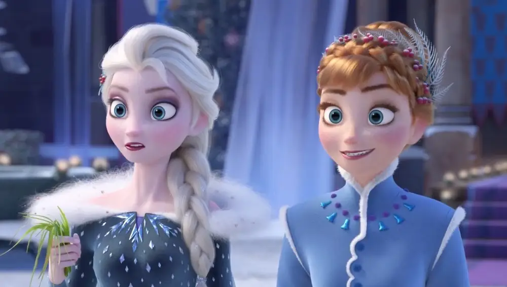 Anna y Elsa de 'Frozen'