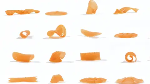 Diferentes formas y tamaños