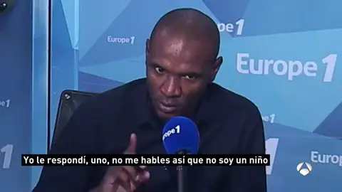Abidal desvela una bronca con Guardiola por el idioma con el que hablaba a los compañeros Abidal desvela una bronca con Guardiola por el idioma con el que hablaba a los compañeros