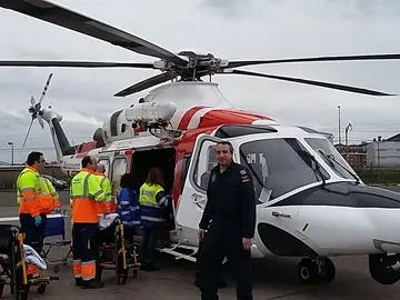 Efectivos de rescate de Salvamento Marítimo Efectivos de rescate de Salvamento Marítimo