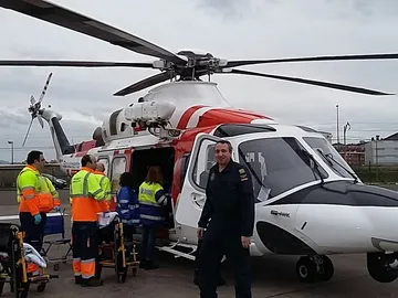 Efectivos de rescate de Salvamento Marítimo Efectivos de rescate de Salvamento Marítimo