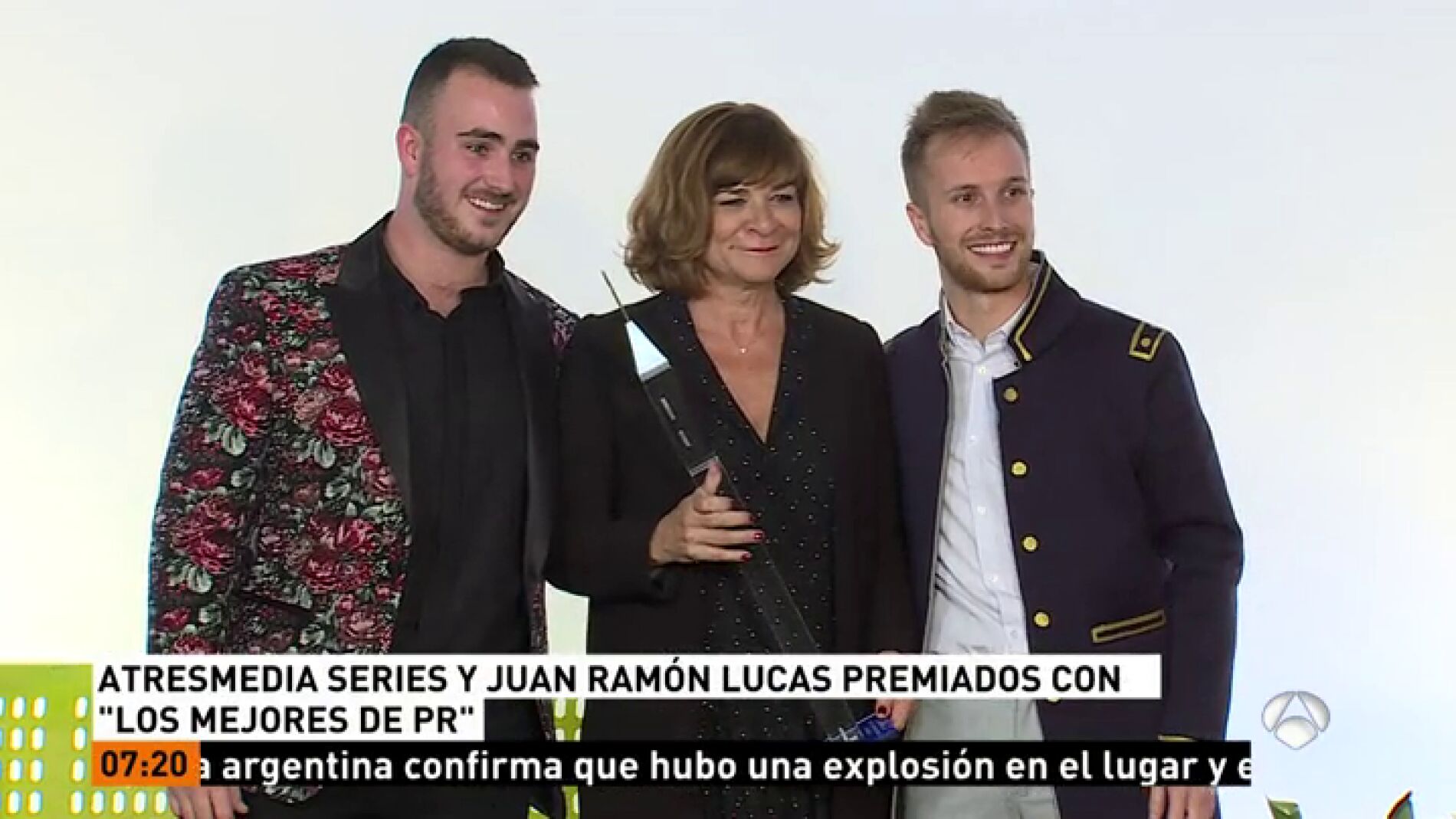 Series Atresmedia recibe un premio 'Los mejores de pr 2017'