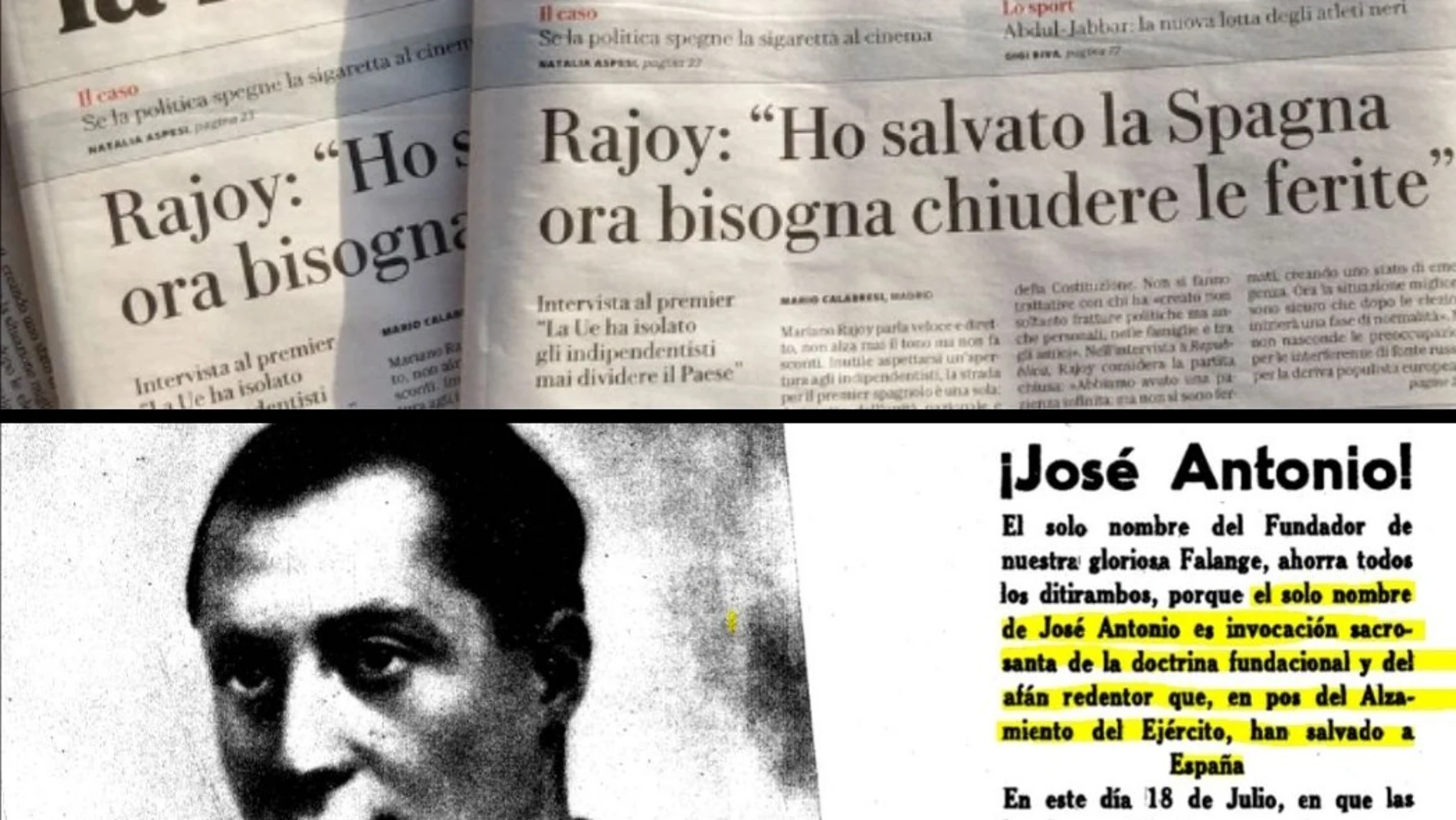 Imagen que ha subido Puigdemont a Twitter Imagen que ha subido Puigdemont a Twitter