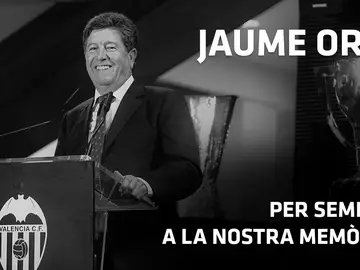 El expresidente del Valencia, Jaume Ortí El expresidente del Valencia, Jaume Ortí