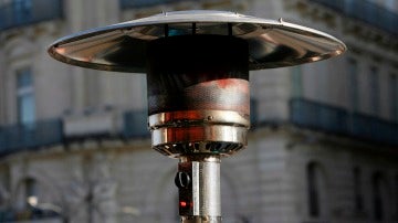 Vista de una estufa exterior