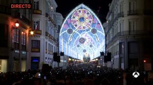 La calle Larios enciende la Navidad en M&aacute;laga