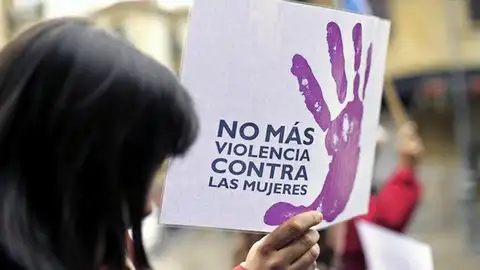 Cartel contra la violencia machista Cartel contra la violencia machista