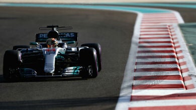 Lewis Hamilton es el más rápido en los Libres 3 de Abu Dabi con Alonso séptimo y Sainz noveno