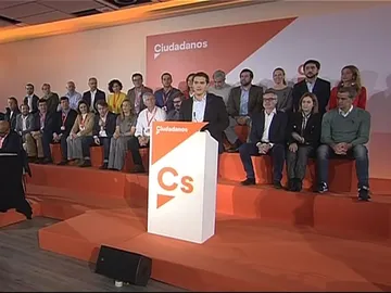 Albert Rivera en el Consejo General de Ciudadanos Albert Rivera en el Consejo General de Ciudadanos