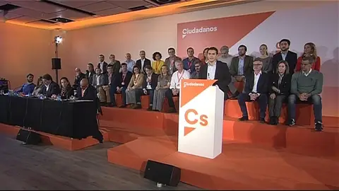 Albert Rivera en el Consejo General de Ciudadanos Albert Rivera en el Consejo General de Ciudadanos