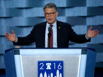 El senador demócrata Al Franken