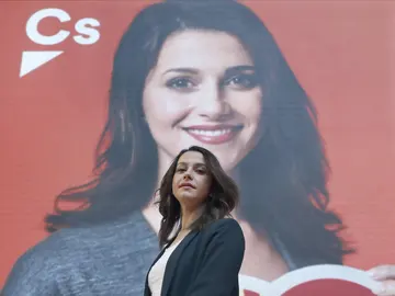 La candidata a la presidencia de la Generalitat, Inés Arrimadas La candidata a la presidencia de la Generalitat, Inés Arrimadas