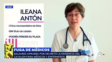 La imposición del catalán en Baleares expulsa a la única neuropediatra de Ibiza