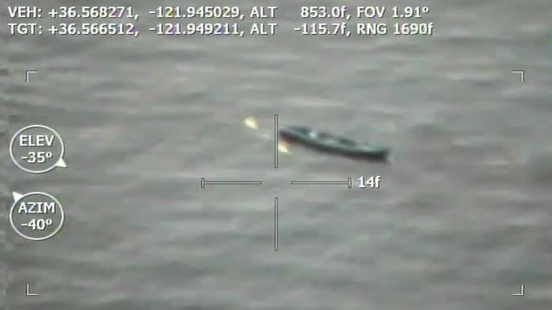 Captura del vídeo de la Oficina del Sheriff del Condado de Monterey Captura del vídeo de la Oficina del Sheriff del Condado de Monterey