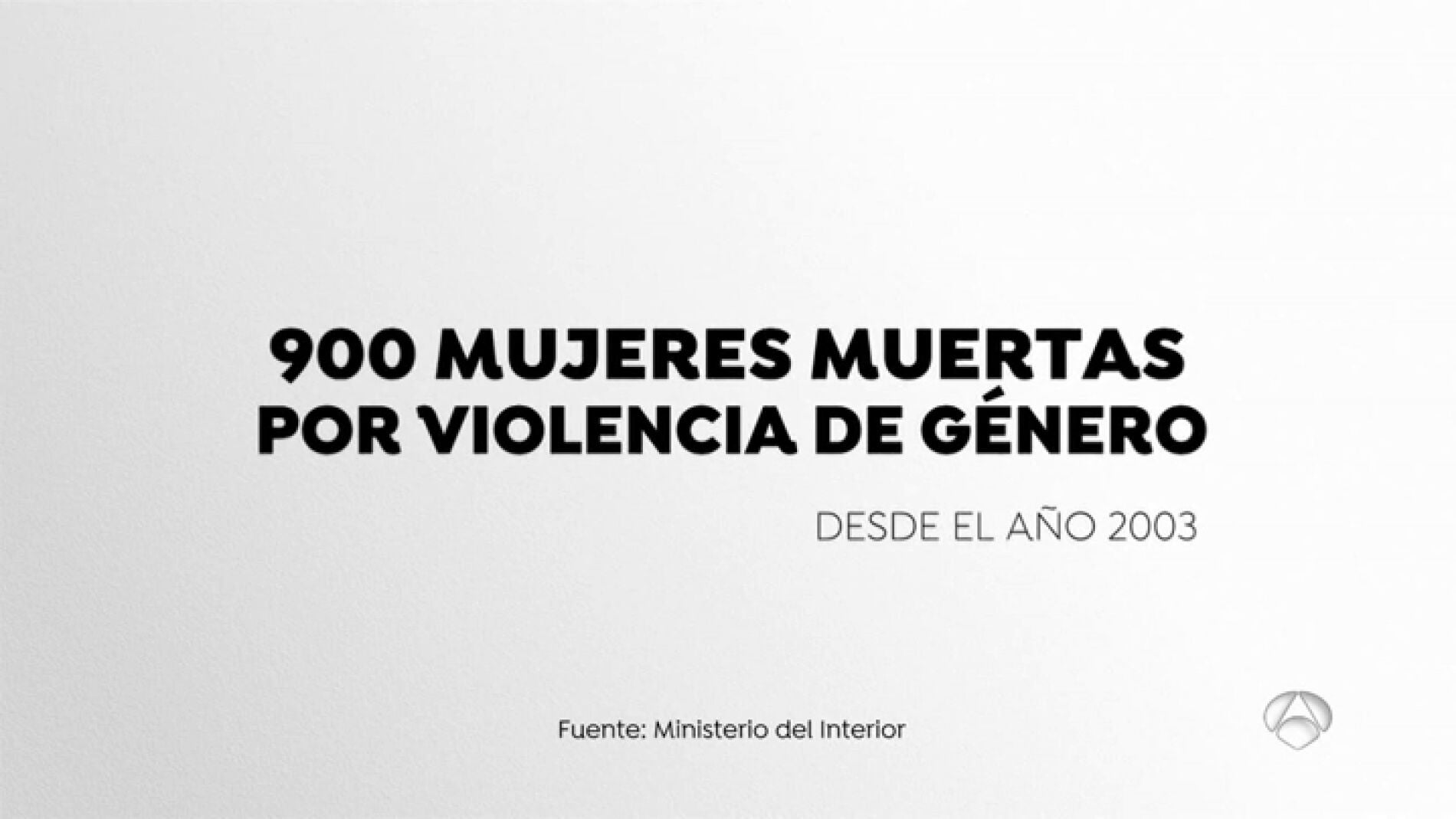 900 mujeres han muerto por violencia de g&eacute;nero desde 2003