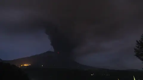 Volcán Agung Volcán Agung