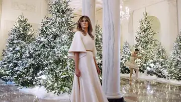 Melania Trump presenta la decoración navideña de la Casa Blanca Melania Trump presenta la decoración navideña de la Casa Blanca
