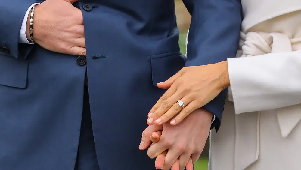 El anillo de compromiso de Meghan Markle El anillo de compromiso de Meghan Markle