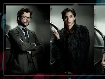 Denver, Nairobi y El Profesor nos cuentan su final ideal tras el atraco de 'La casa de papel' Denver, Nairobi y El Profesor nos cuentan su final ideal tras el atraco de 'La casa de papel'