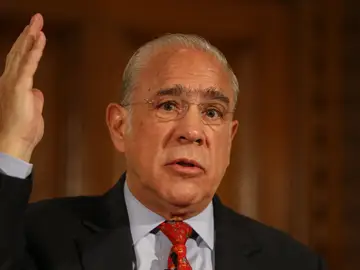 El secretario general de la OCDE, Ángel Gurría El secretario general de la OCDE, Ángel Gurría