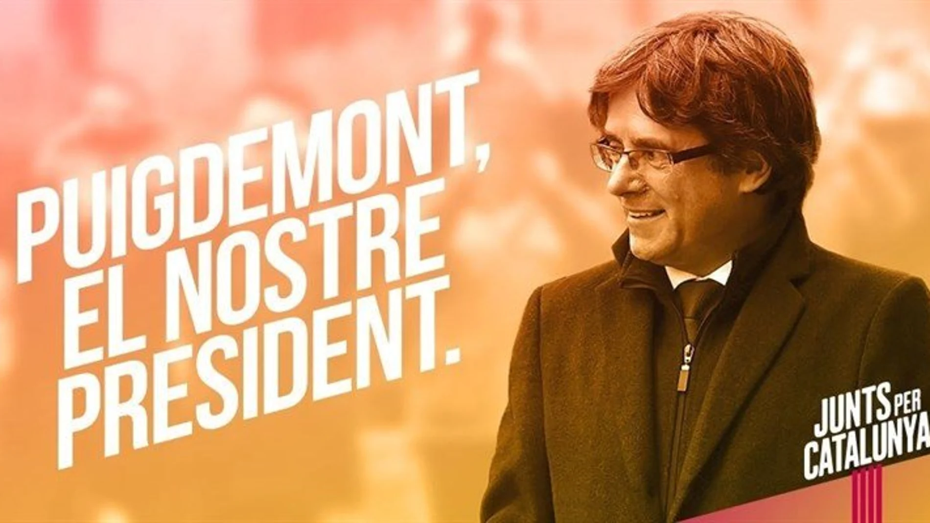Cartel de Junts per Cataluña Cartel de Junts per Cataluña