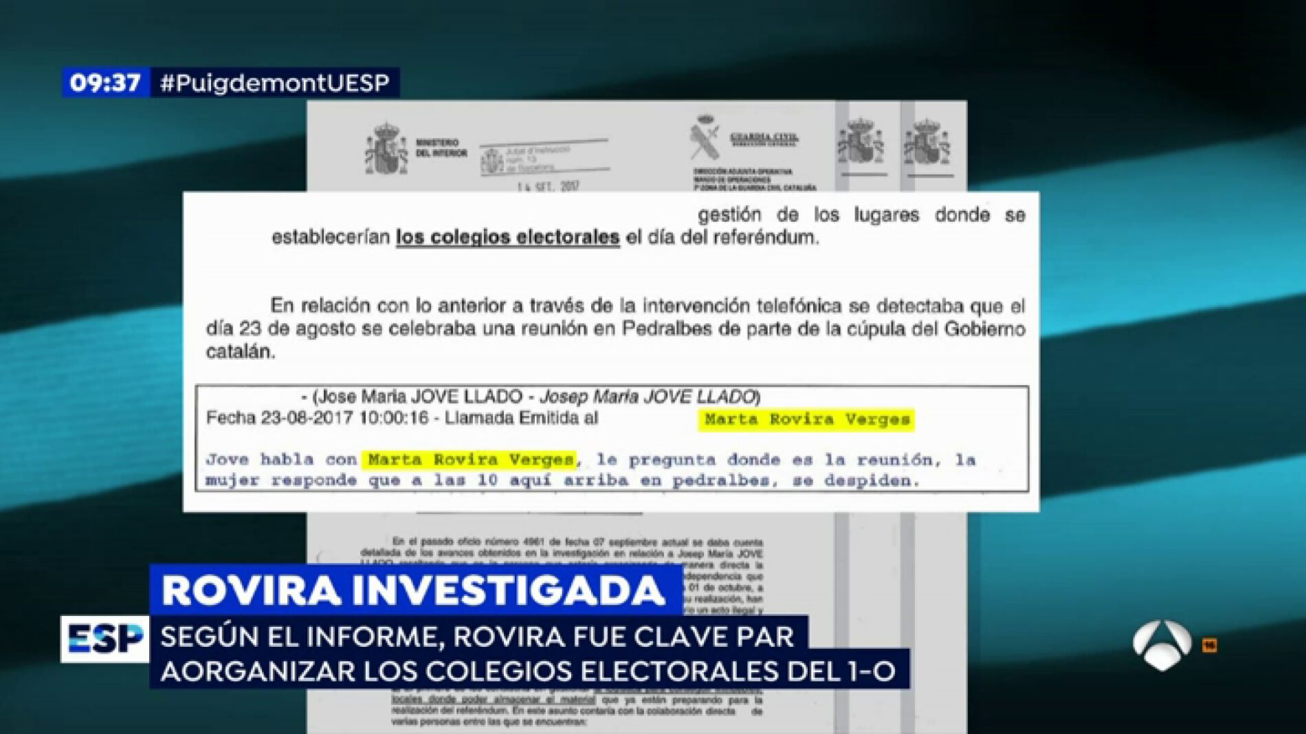 EP rovira investigada