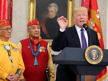 El presidente de Estados Unidos, Donald Trump El presidente de Estados Unidos, Donald Trump