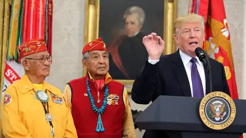 El presidente de Estados Unidos, Donald Trump El presidente de Estados Unidos, Donald Trump