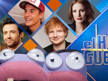 Hugh Jackman, Ed Sheeran, Jessica Chastain y Marc Márquez se divertirán en los próximos días en 'El Hormiguero 3.0'