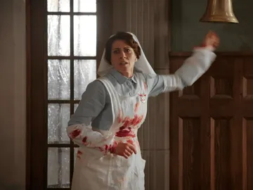 Las bombas ponen en peligro el hospital de las Damas Enfermeras Las bombas ponen en peligro el hospital de las Damas Enfermeras