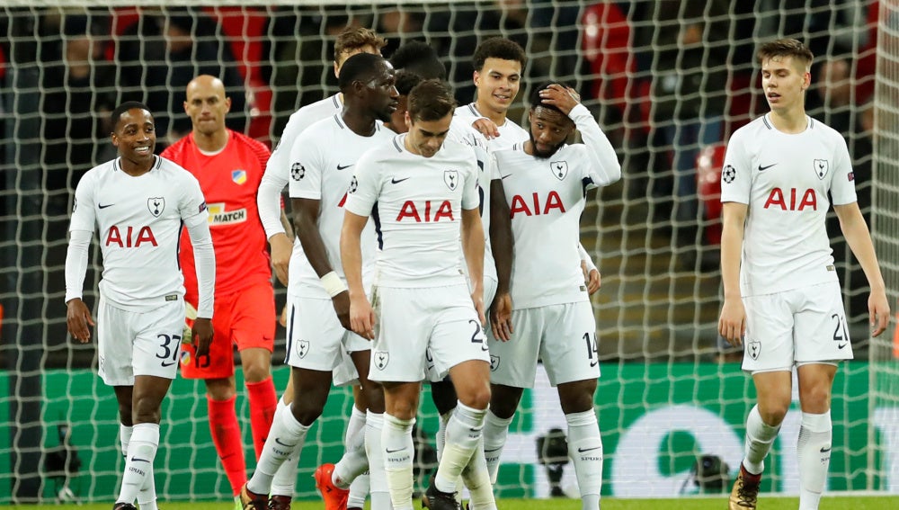 El Tottenham cierra su gran fase de grupos con un contundente triunfo