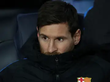 Messi, en el banquillo ante el Sporting Messi, en el banquillo ante el Sporting