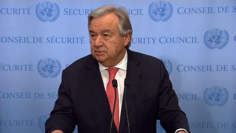 El secretario de la ONU critica las decisiones que ponen en peligro la paz