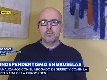 El abogado de Serret y Comín: "En algún momento el Tribunal Supremo va a volver a cursar la euroorden" El abogado de Serret y Comín: "En algún momento el Tribunal Supremo va a volver a cursar la euroorden"