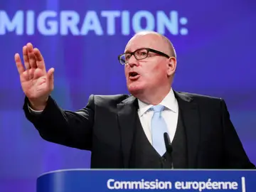 El vicepresidente de la Comisión Europea, Frans Timmermans El vicepresidente de la Comisión Europea, Frans Timmermans