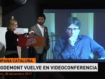 Puigdemont no pierde "la esperanza" en que desde la Unión Europea pueda haber un cambio de discurso sobre Cataluña