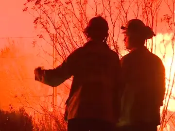 Declarada la alerta de emergencia por "peligro extremo de fuego" en el condado de Los Ángeles Declarada la alerta de emergencia por "peligro extremo de fuego" en el condado de Los Ángeles